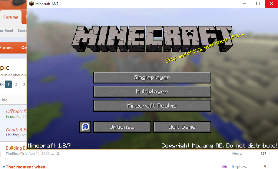 The weirdest splash-text | SpigotMC - High Performance Minecraft Software